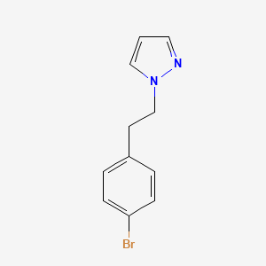 molecular formula C11H11BrN2 B13720923 1-(4-Bromophenethyl)-1H-pyrazole 