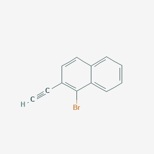 molecular formula C12H7Br B13721036 1-Bromo-2-ethynylnaphthalene 