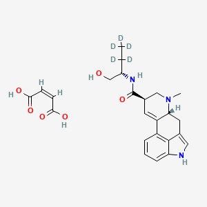 molecular formula C24H29N3O6 B13721237 Methyl Ergonovine-d5 Maleate Salt 
