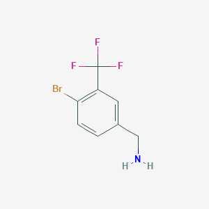 4-Bromo-3-(trifluoromethyl)benzylamine