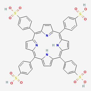 molecular formula C44H30N4O12S4 B13721369 T4SPP;TSPP;Tetraphenylporphine sulfonate 