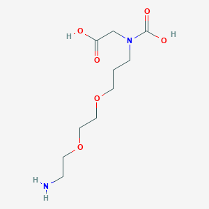 molecular formula C10H20N2O6 B13721572 ({2-[2-(2-Aminoethoxy)-ethoxy]-ethyl}-carboxymethylamino)-acetic acid 