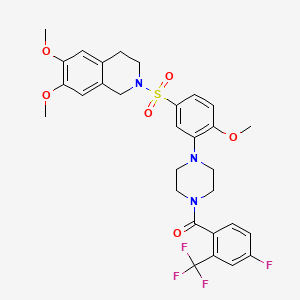 molecular formula C30H31F4N3O6S B1372158 BT18 