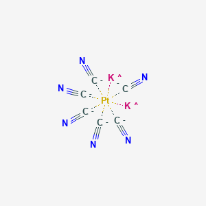 molecular formula C6K2N6Pt-6 B13721592 Dipotassium hexakis(cyano)platinate 