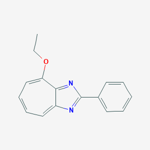 2-Phenyl-8-ethoxycycloheptimidazole