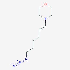 molecular formula C10H20N4O B13721747 4-(6-Azidohexyl)-morpholine 