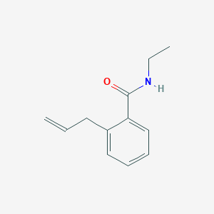 molecular formula C12H15NO B13721791 2-Allyl-N-ethylbenzamide 