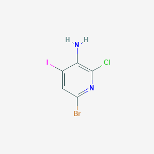 6-Bromo-2-chloro-4-iodopyridin-3-amine