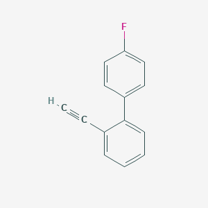 molecular formula C14H9F B13721925 2-Ethynyl-4'-fluorobiphenyl 
