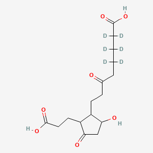 molecular formula C16H24O7 B13721933 tetranor-Prostaglandin E Metabolite-d6 