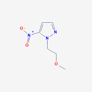 molecular formula C6H9N3O3 B13721949 1-(2-Methoxyethyl)-5-nitro-1H-pyrazole 