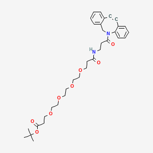 molecular formula C34H44N2O8 B13721961 DBCO-NHCO-PEG4-t-butyl ester 