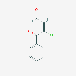 2-Butenal, 3-chloro-4-oxo-4-phenyl-, (E)-
