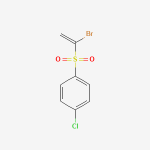 molecular formula C8H6BrClO2S B13722026 1-Bromovinyl 4-chlorophenyl sulphone 