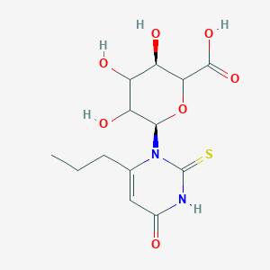 molecular formula C13H18N2O7S B13722049 Propylthiouracil N-beta-D-Glucuronide 
