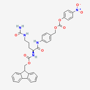 molecular formula C35H33N5O9 B13722085 Fmoc-Cit-PAB-PNP 