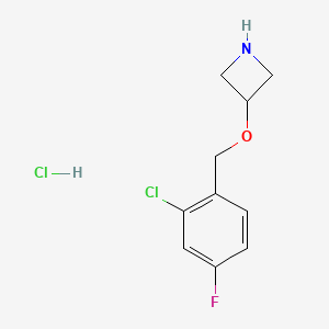 3-[(2-Chloro-4-fluorobenzyl)oxy]azetidine hydrochloride