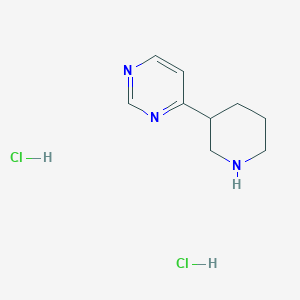 4-(Piperidin-3-yl)pyrimidine dihydrochloride