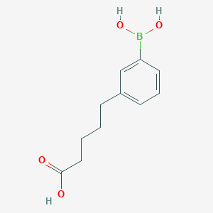 5-(3-Boronophenyl)pentanoic acid