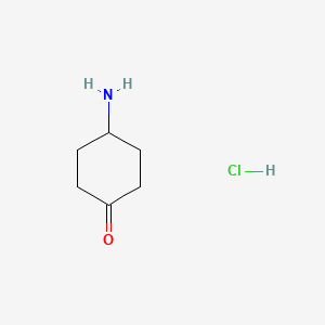 molecular formula C6H12ClNO B1372236 4-Aminocyclohexanone hydrochloride CAS No. 675112-40-0