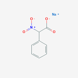 molecular formula C8H6NNaO4 B13722416 Sodium 2-Nitro-2-phenylacetate 