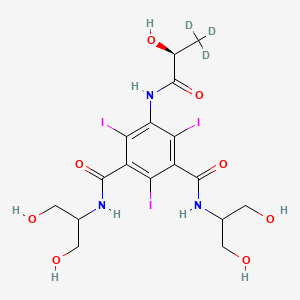 molecular formula C17H22I3N3O8 B13722587 Iopamidol-d3 