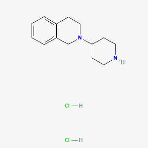 molecular formula C21H13NO5 B1372267 2-(Piperidin-4-Yl)-1,2,3,4-Tetrahydroisoquinoline Dihydrochloride CAS No. 871113-10-9