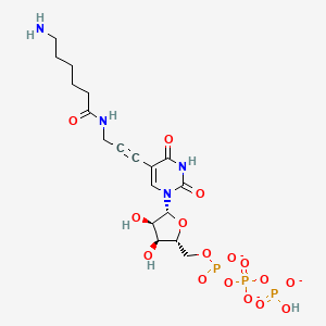 molecular formula C18H26N4O16P3-3 B13722937 Amino-11-UTP 