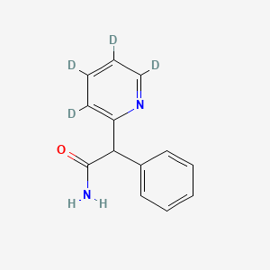 molecular formula C13H12N2O B13722966 alpha-Phenyl-2-pyridineacetamide-d4 