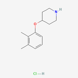 molecular formula C13H20ClNO B1372297 4-(2,3-Dimethylphenoxy)piperidine hydrochloride CAS No. 1171504-55-4