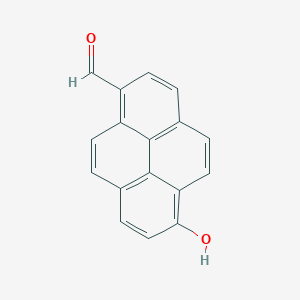 molecular formula C17H10O2 B13723140 6-Hydroxypyrene-1-carbaldehyde 