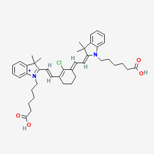 molecular formula C42H52ClN2O4+ B13723293 Cy7 bis-acid 