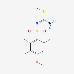 molecular formula C12H18N2O3S2 B13723470 Mtr-S-methylisothiourea 