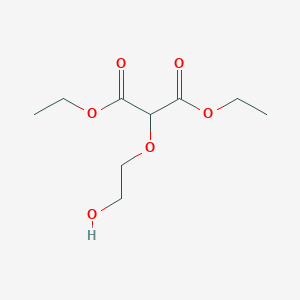 molecular formula C9H16O6 B13723641 Diethyl 2-(2-Hydroxyethoxy)malonate 