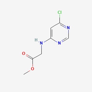 Methyl (6-chloropyrimidin-4-yl)glycinate
