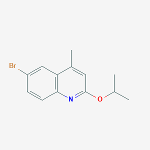 6-Bromo-2-isopropoxy-4-methylquinoline