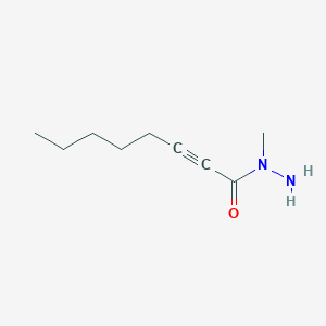 molecular formula C9H16N2O B13723713 N1-Methyloct-2-ynohydrazide 