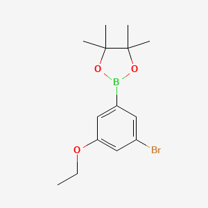2-(3-Bromo-5-ethoxyphenyl)-4,4,5,5-tetramethyl-1,3,2-dioxaborolane