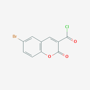 6-Bromo-2-oxo-2H-chromene-3-carbonyl chloride
