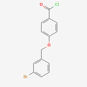 4-[(3-Bromobenzyl)oxy]benzoyl chloride