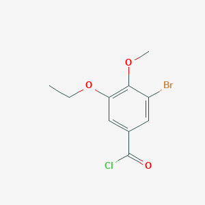 3-Bromo-5-ethoxy-4-methoxybenzoyl chloride