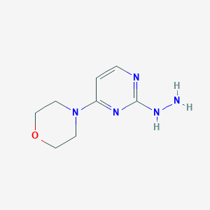 4-(2-Hydrazinylpyrimidin-4-yl)morpholine