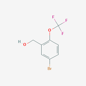 (5-Bromo-2-(trifluoromethoxy)phenyl)methanol