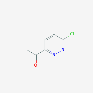 molecular formula C6H5ClN2O B1372438 3-Acetyl-6-chloropyridazine CAS No. 214701-31-2
