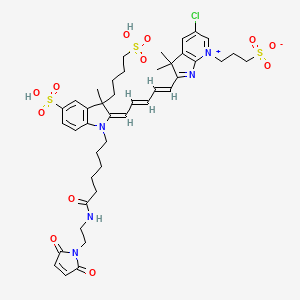 molecular formula C42H52ClN5O12S3 B13724440 APDye 680 Maleimide 
