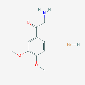 2-Amino-1-(3,4-dimethoxyphenyl)ethan-1-one hydrobromide