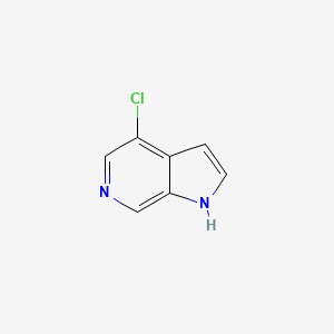molecular formula C7H5ClN2 B1372469 4-chloro-1H-pyrrolo[2,3-c]pyridine CAS No. 1188313-15-6