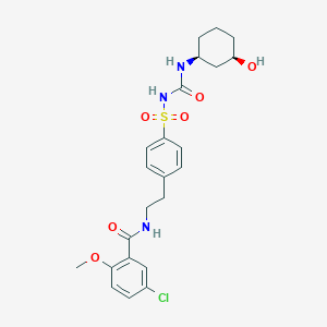 molecular formula C23H28ClN3O6S B13724726 3-cis-Hydroxyglibenclamide 