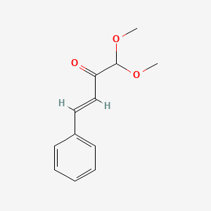 molecular formula C12H14O3 B13724849 (E)-1,1-Dimethoxy-4-phenyl-3-buten-2-one 