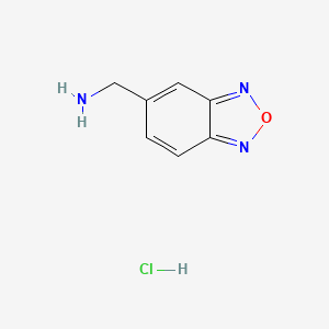 (2,1,3-Benzoxadiazol-5-ylmethyl)amine hydrochloride